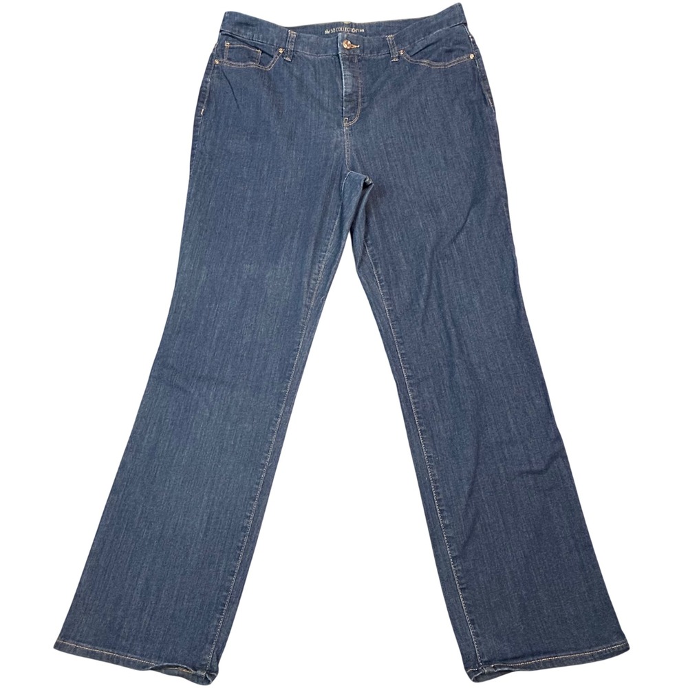 Chicos Straight Leg Womens Jeans Sizes 3 16 34x31 XL The SO Collection